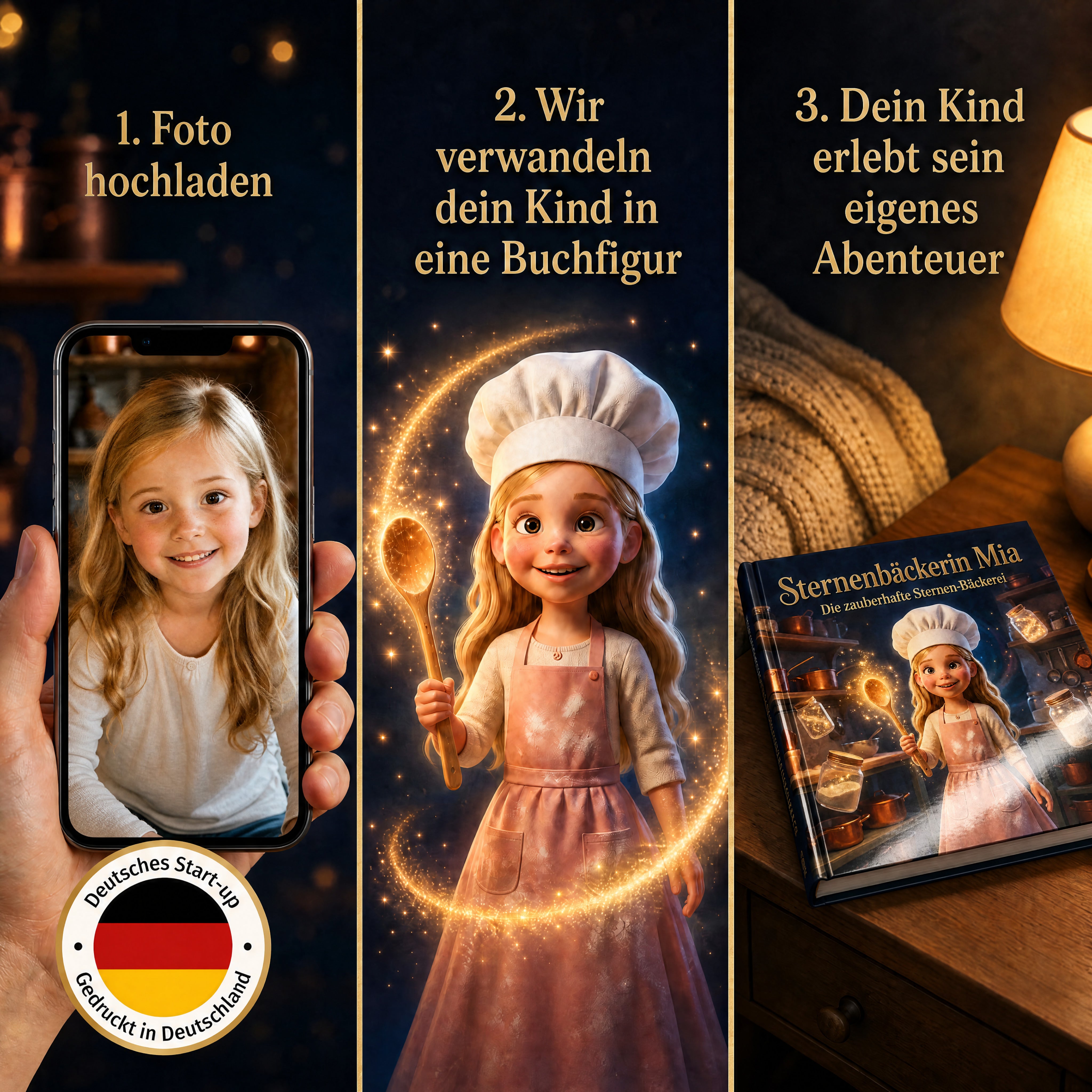 Magische Bäckerin